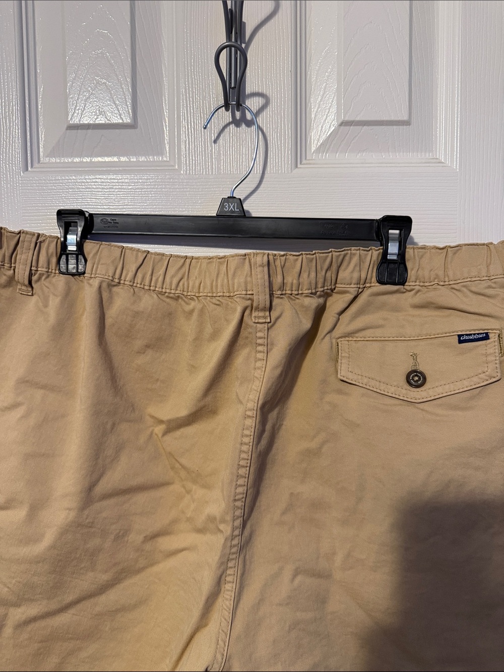 chubbies Tan Elastic Waist Casual Shorts